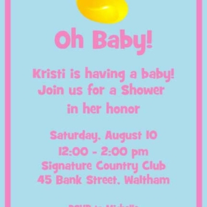 Baby Shower Invitation