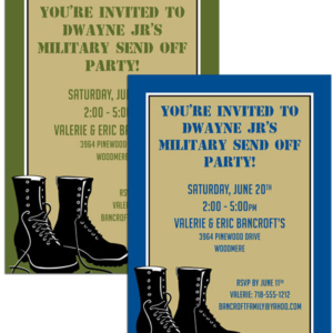 Boot Camp Invitation