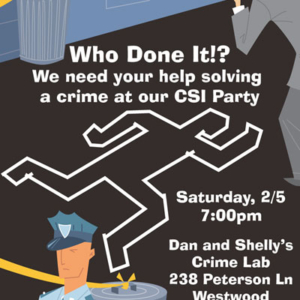 CSI Theme Invitation