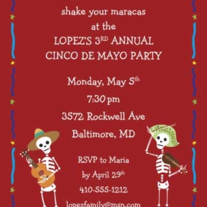 Cinco de Mayo Invitation