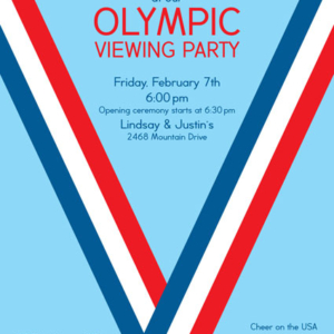 Gold Medal Invitation