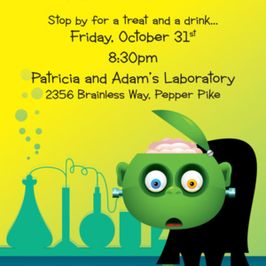 Halloween Lab Invitation