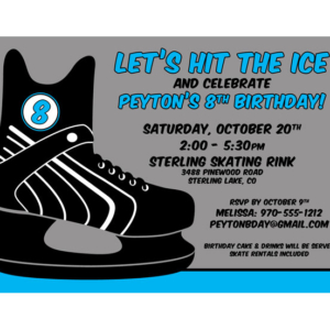 Hockey Invitation