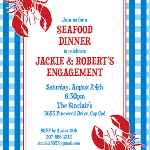 Lobster Invitation