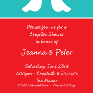 A Lovebirds Invitation
