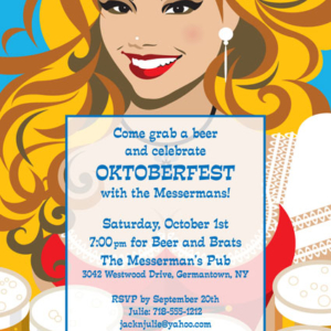Oktoberfest Brew Invitation