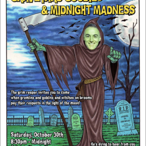 Halloween "Add a Face" Invitation, Grim Reaper
