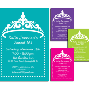 Tiara Invitation