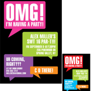 Texting Invitation