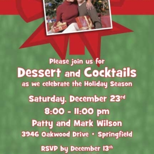 Christmas Photo Invitation