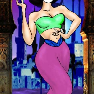 Aladdin - Jasmine Photo Op Stand In