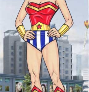 Superhero Female Photo Op