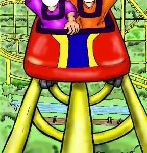 Roller Coaster Photo Op