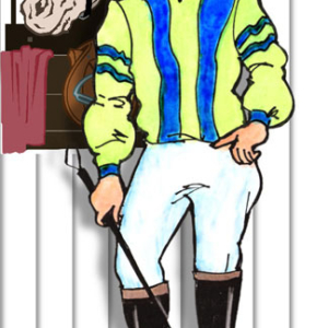 Kentucky Derby Theme Horse Racing Jockey Photo Op