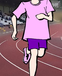 Runner, Female Photo Op
