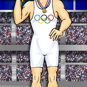 Olympics Party Photo Op