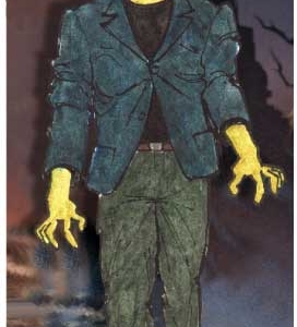 Halloween Photo Op, Frankenstein