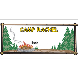 Camp Seating Card