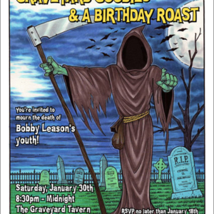 Grim Reaper "Add a Face" Invitation