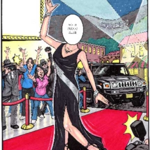 Hollywood Semi Custom Caricature