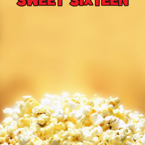 Hollywood Popcorn Theme Sign In Board