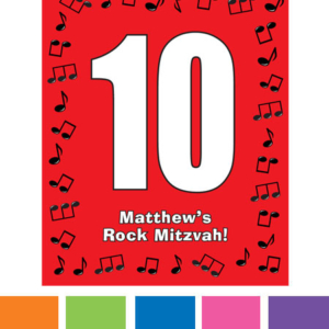 Rock 'n Roll Table Number