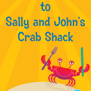 Crab and Clambake Theme Welcome Sign