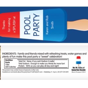 Patriotic Popsicle Theme Candy Bar Wrappers